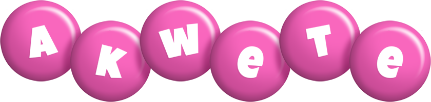 Akwete candy-pink logo