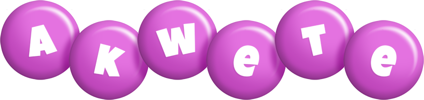 Akwete candy-purple logo