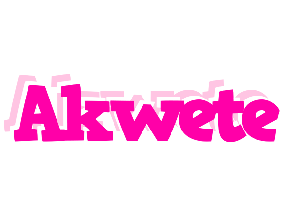 Akwete dancing logo