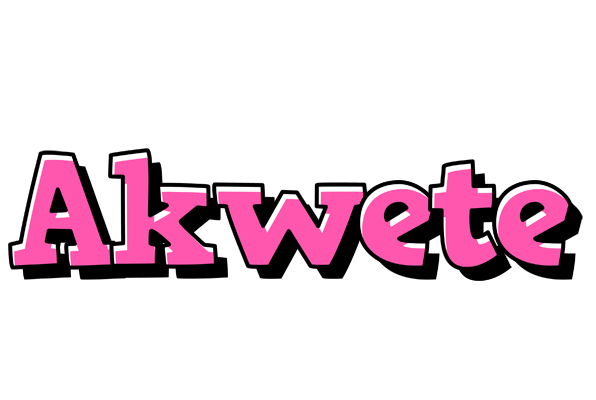 Akwete girlish logo
