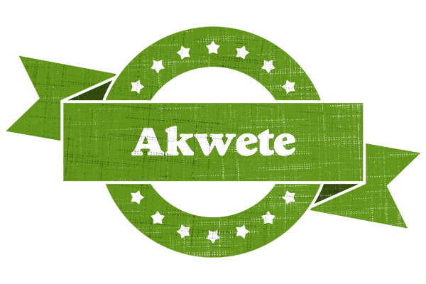 Akwete natural logo