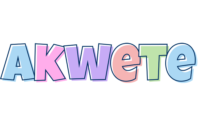 Akwete pastel logo