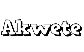 Akwete snowing logo