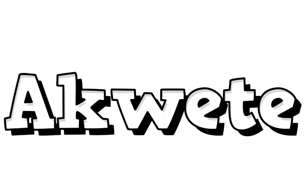 Akwete snowing logo
