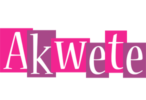 Akwete whine logo