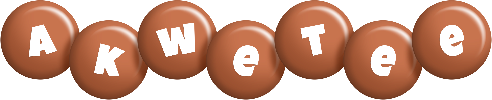 Akwetee candy-brown logo