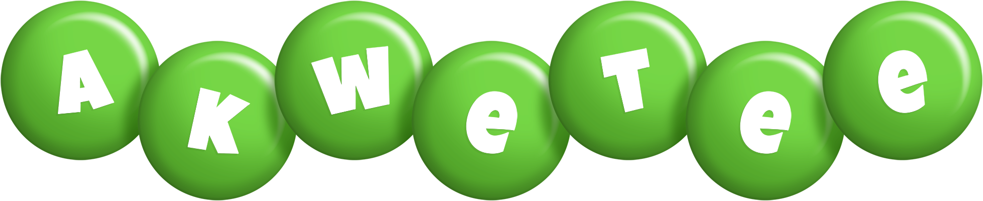 Akwetee candy-green logo