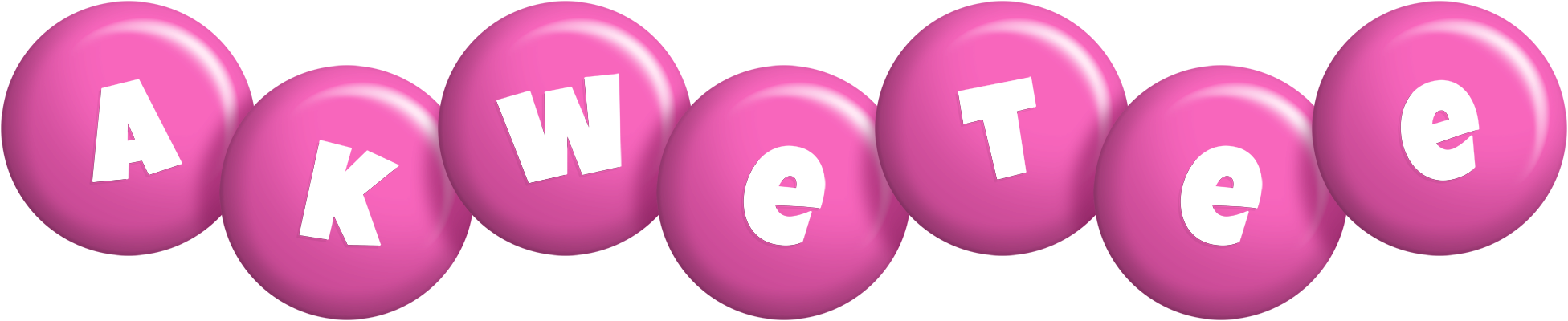 Akwetee candy-pink logo