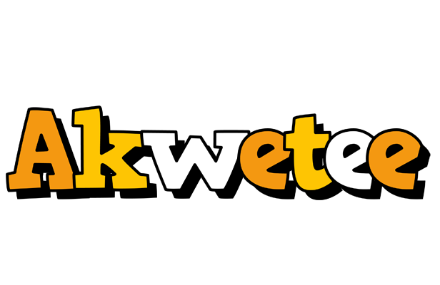 Akwetee cartoon logo