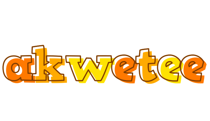 Akwetee desert logo