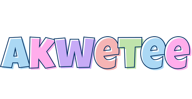 Akwetee pastel logo