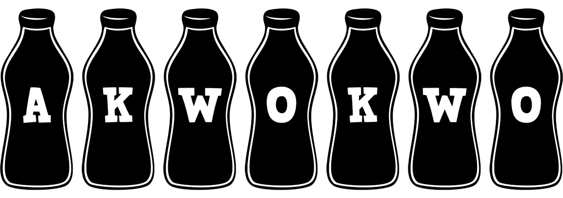Akwokwo bottle logo