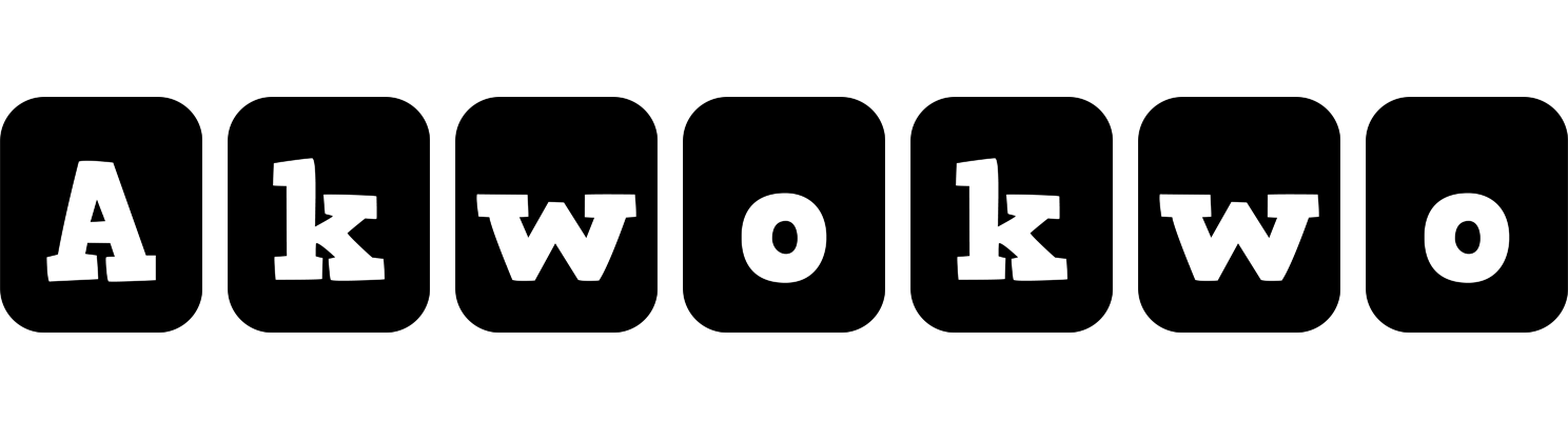 Akwokwo box logo