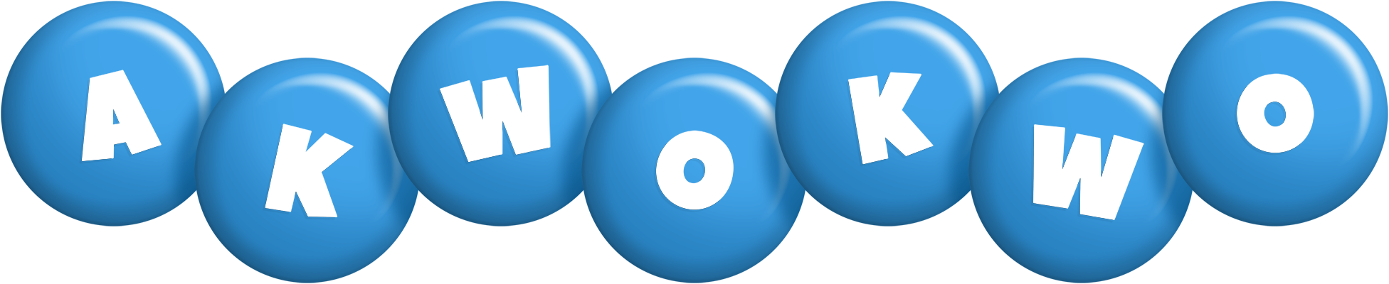 Akwokwo candy-blue logo