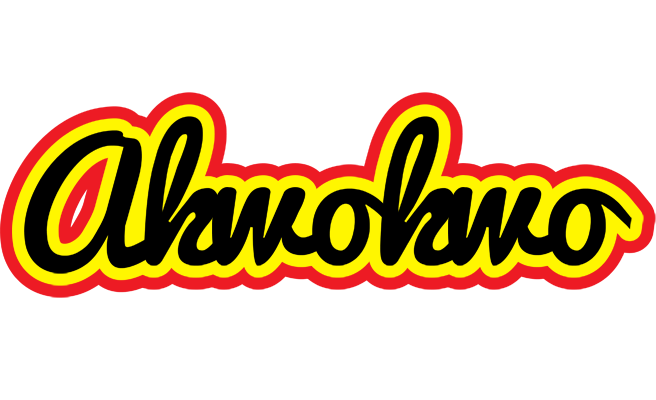 Akwokwo flaming logo