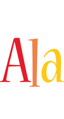 Ala birthday logo