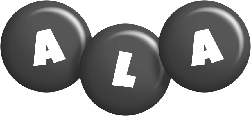 Ala candy-black logo