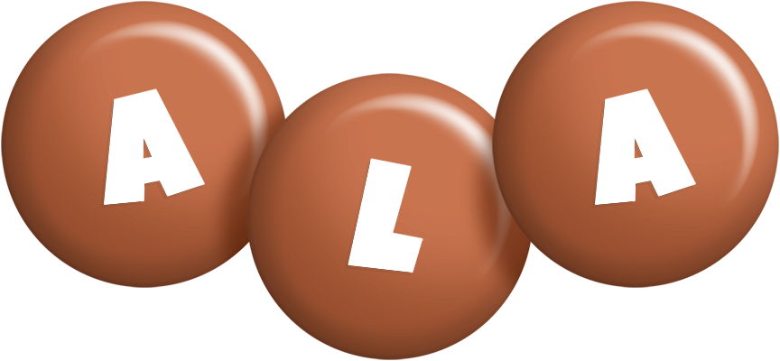 Ala candy-brown logo