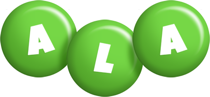 Ala candy-green logo