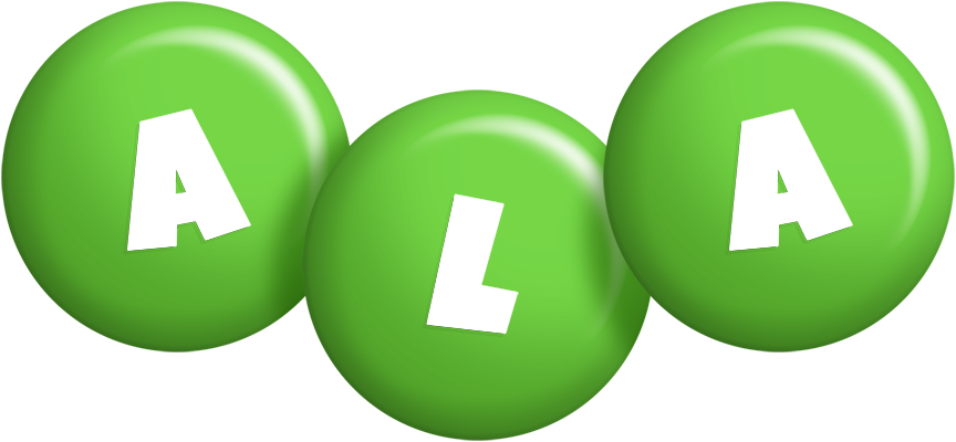 Ala candy-green logo