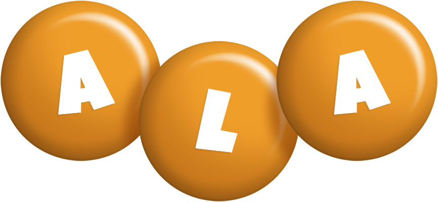 Ala candy-orange logo
