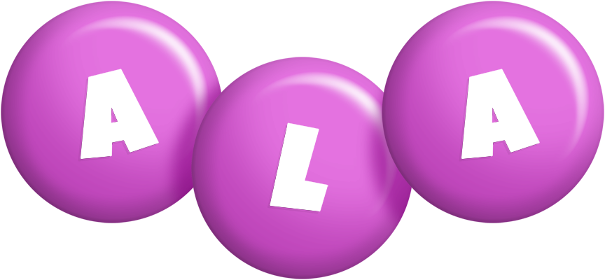 Ala candy-purple logo