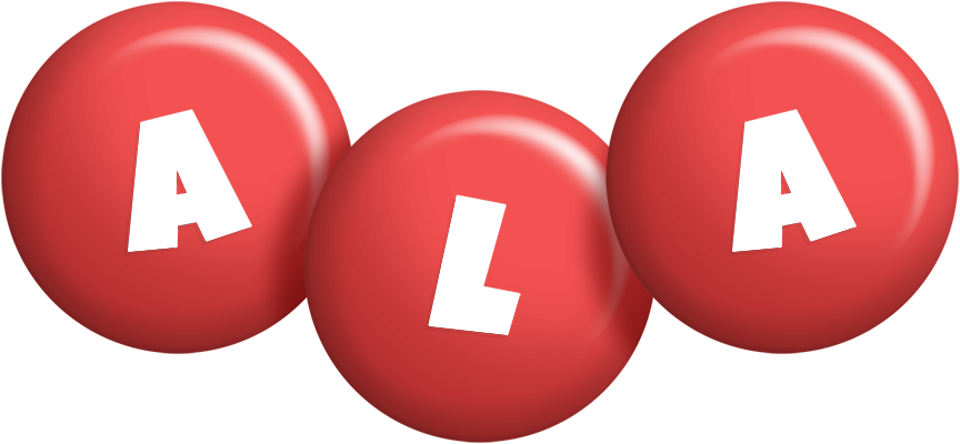 Ala candy-red logo