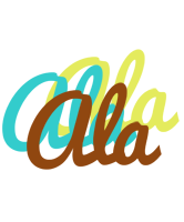 Ala cupcake logo