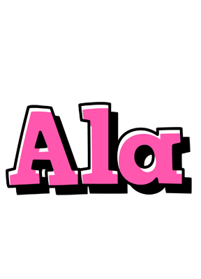 Ala girlish logo