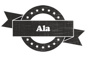 Ala grunge logo