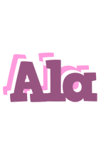 Ala relaxing logo