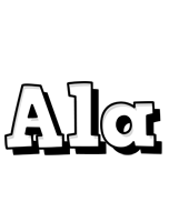 Ala snowing logo