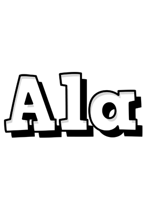 Ala snowing logo