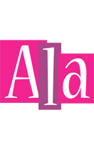 Ala whine logo