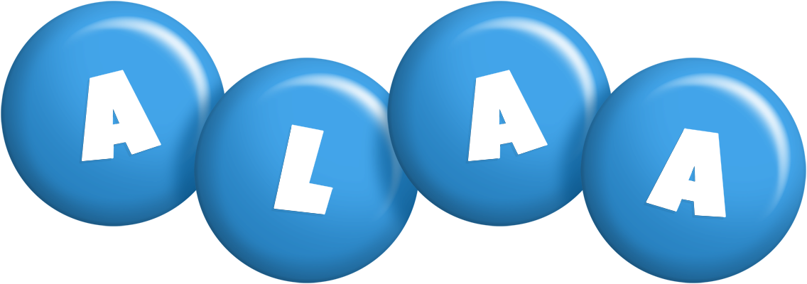 Alaa candy-blue logo