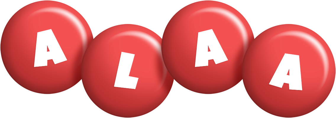 Alaa candy-red logo