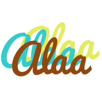 Alaa cupcake logo