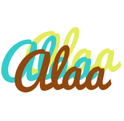 Alaa cupcake logo