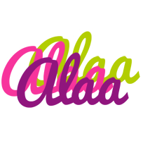 Alaa flowers logo