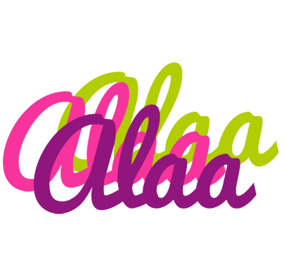Alaa flowers logo
