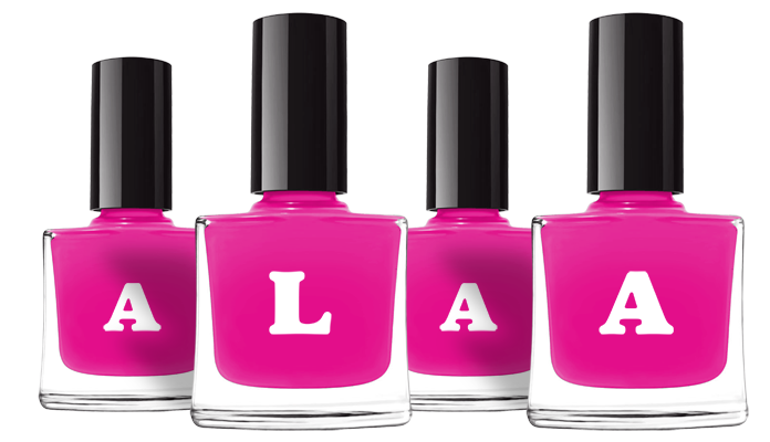 Alaa nails logo