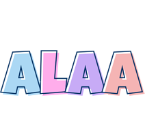 Alaa pastel logo