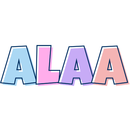 Alaa pastel logo