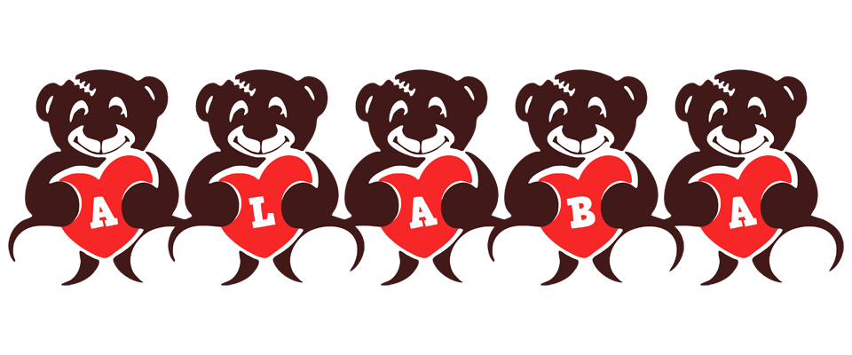 Alaba bear logo