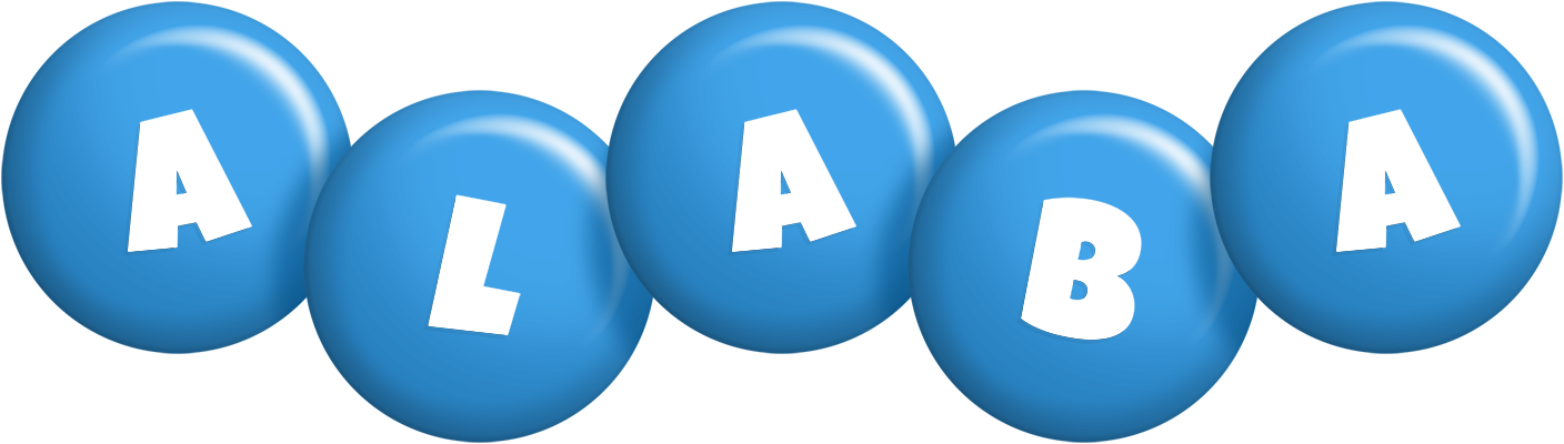 Alaba candy-blue logo
