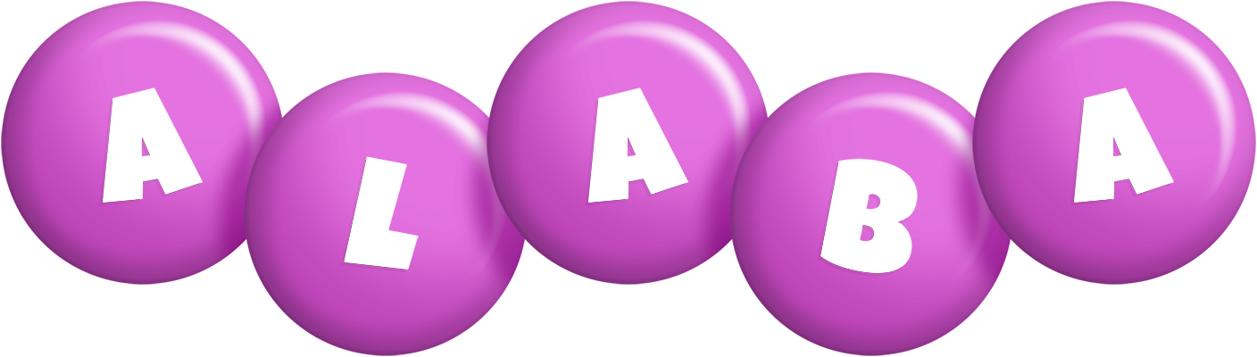 Alaba candy-purple logo