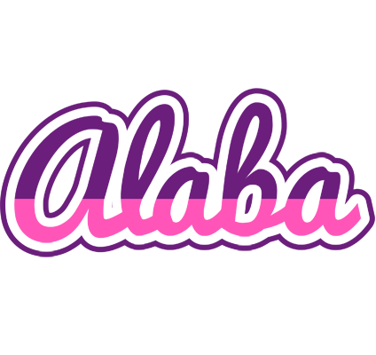 Alaba cheerful logo