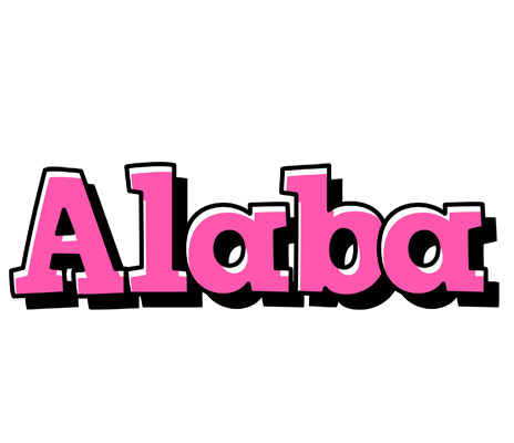 Alaba girlish logo