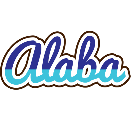 Alaba raining logo