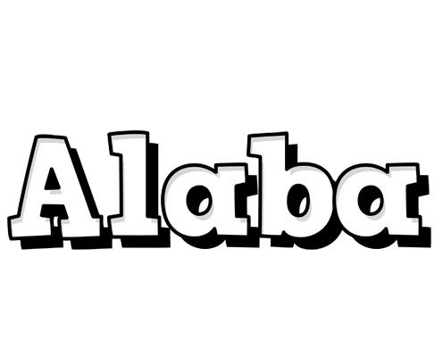 Alaba snowing logo